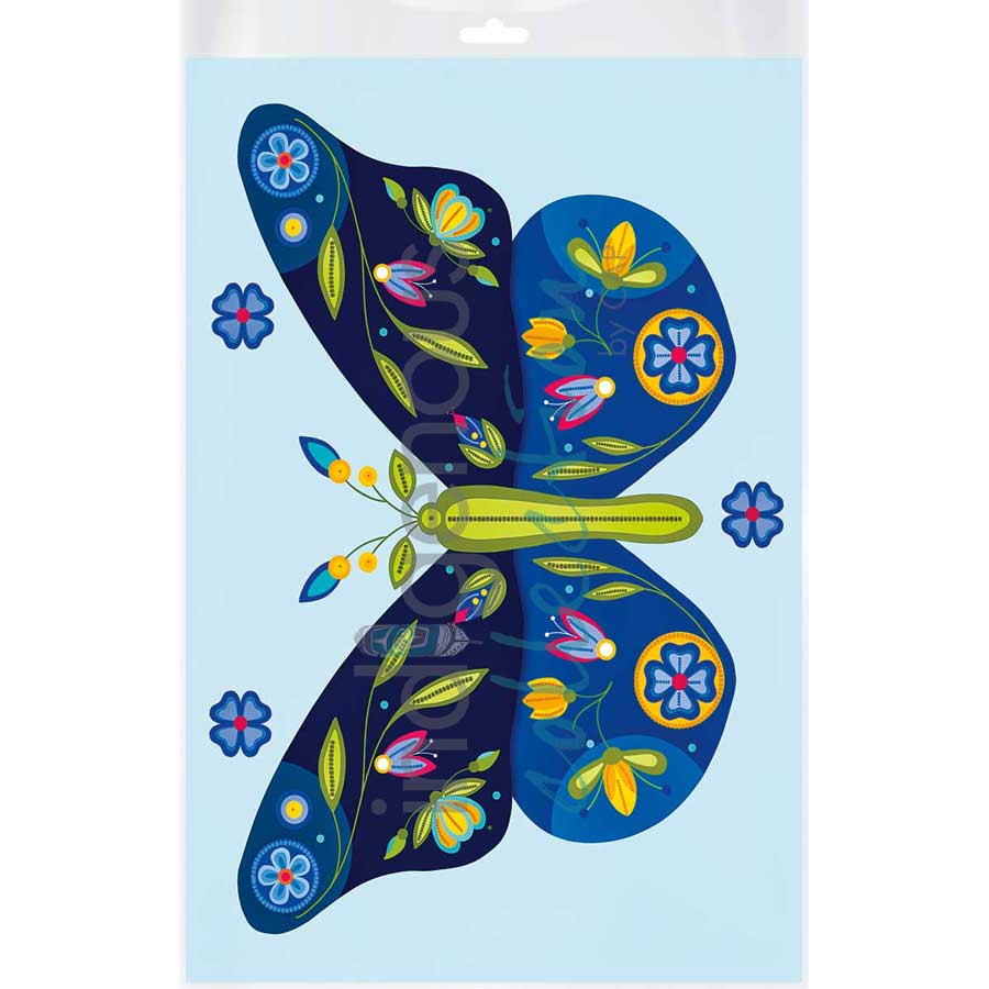Butterfly by artist Lisa Berry - Métis. Indigenous Collection