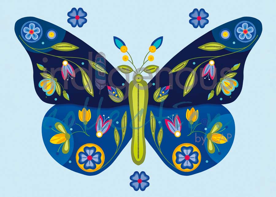 Butterfly by artist Lisa Berry