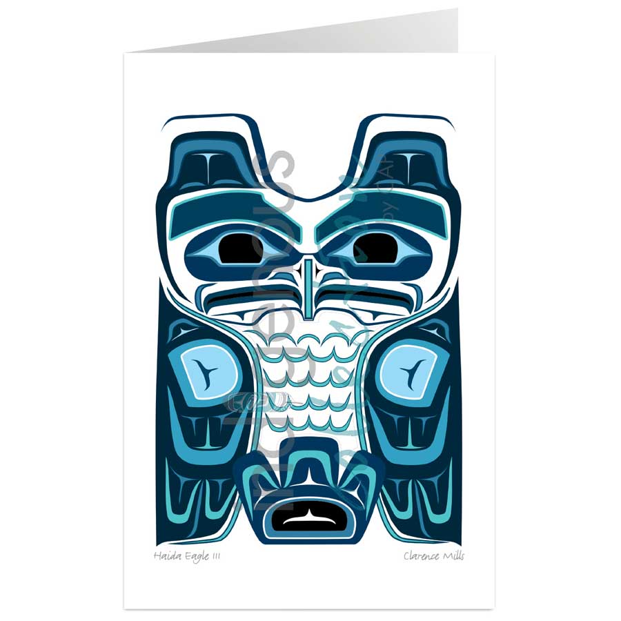 Haida Eagle III by artist Clarence Mills