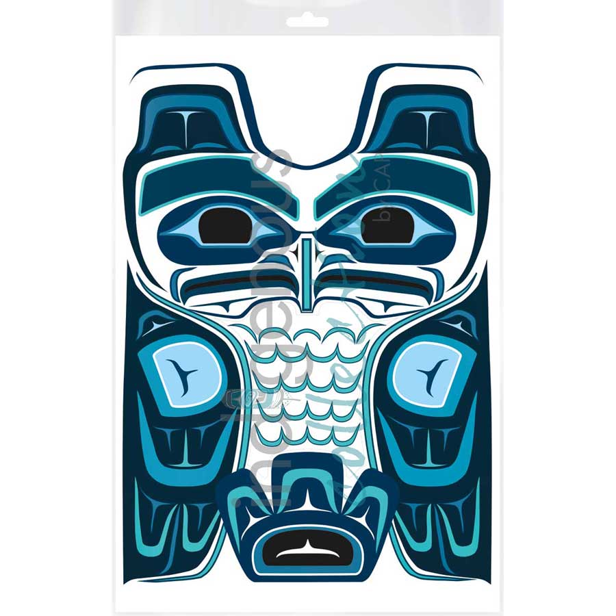 Haida Eagle III by artist Clarence Mills - Haida. Indigenous Collection