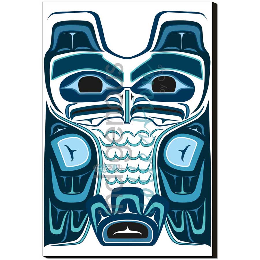 Haida Eagle III by artist Clarence Mills - Haida. Indigenous Collection