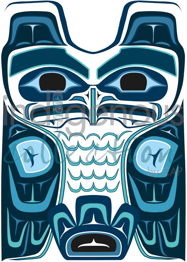 Haida Eagle III by artist Clarence Mills