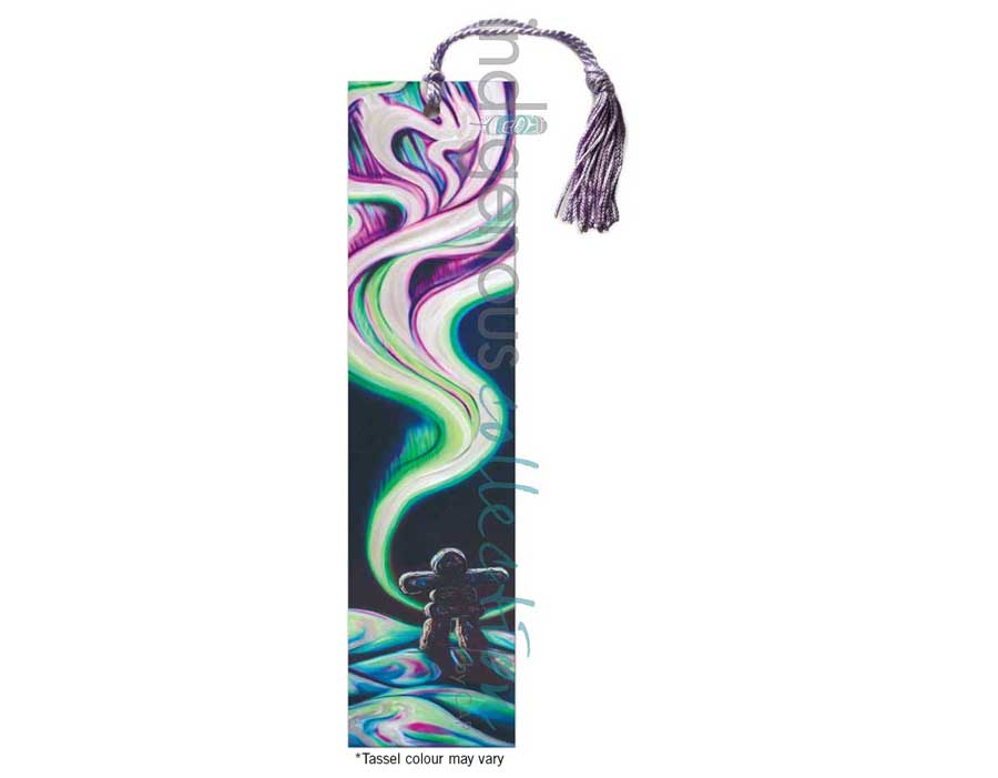 Sky Dance - Light Watcher Bookmark by artist Amy Keller-Rempp. Indigenous Collection.
