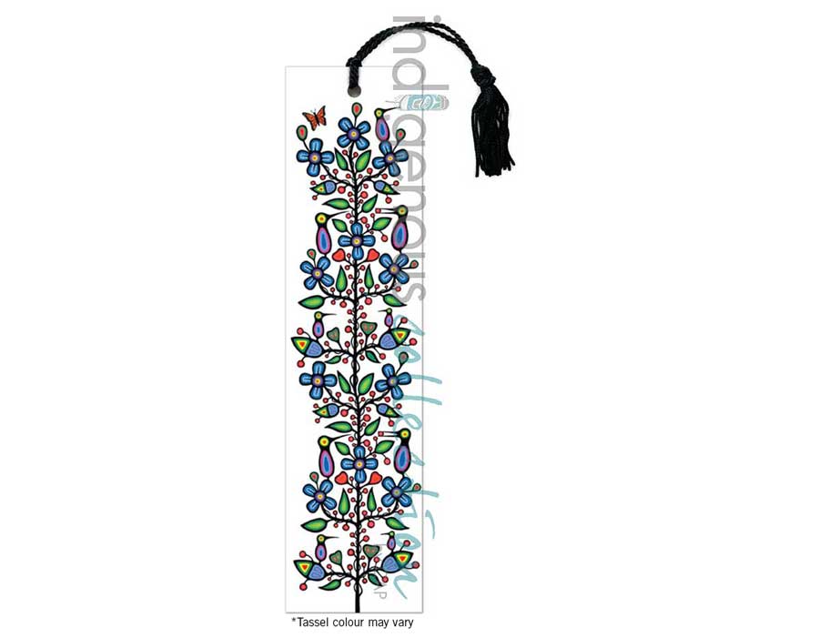 A Child's Love Bookmark by artist Jeffrey Red George. Indigenous Collection.