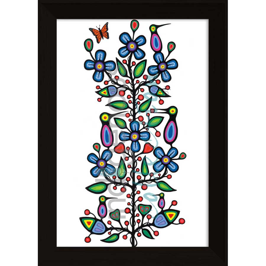 A Child's Love by artist Jeffrey Red George - Ojibway. Indigenous Collection