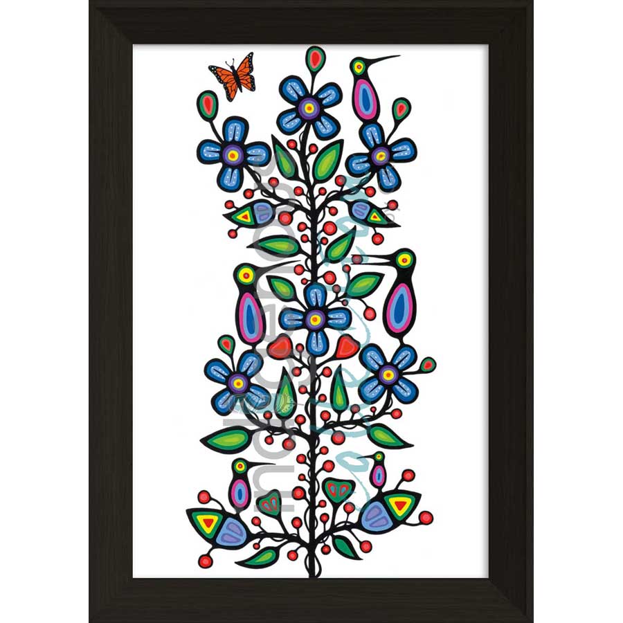 A Child's Love by artist Jeffrey Red George - Ojibway. Indigenous Collection