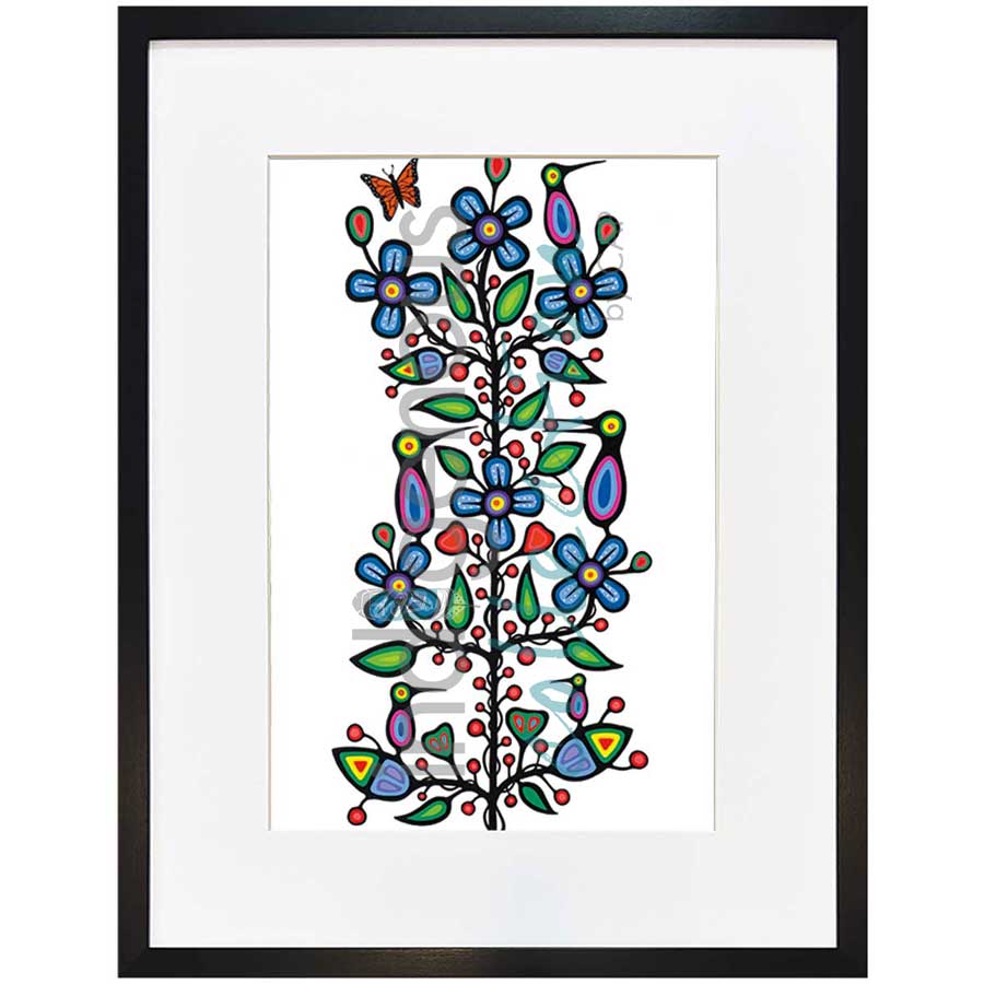 A Child's Love by artist Jeffrey Red George - Ojibway. Indigenous Collection