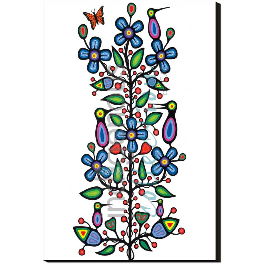A Child's Love by artist Jeffrey Red George - Ojibway. Indigenous Collection