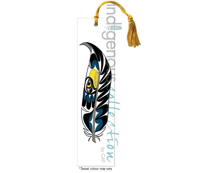Eagle Blessings Bookmark by artist Angela Kimble. Indigenous Collection.