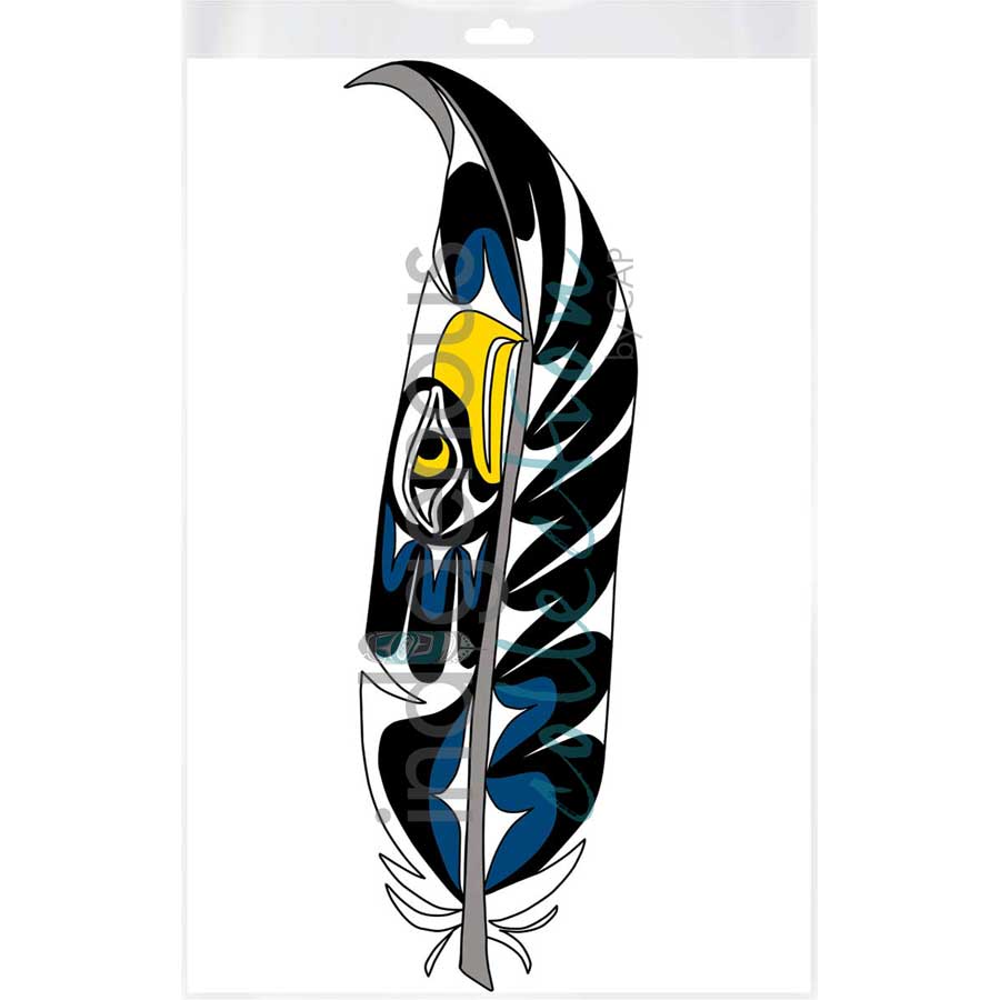 Eagle Blessings by artist Angela Kimble - Coast Salish / Nuu-Chah-Nulth. Indigenous Collection