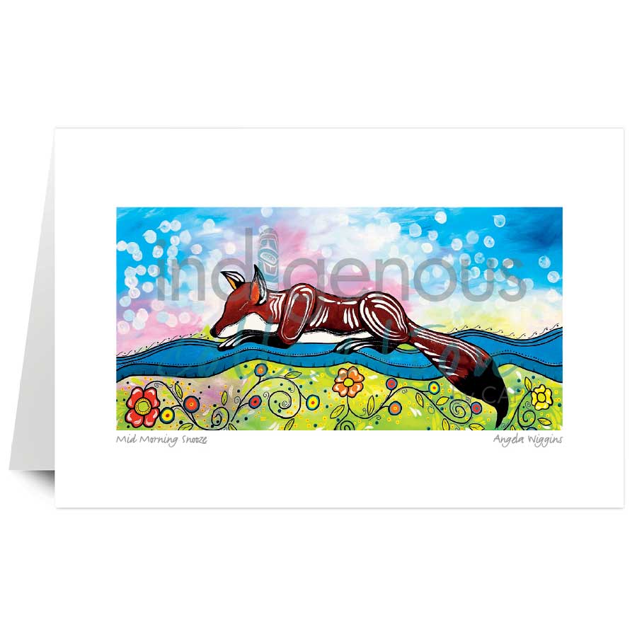 Mid Morning Snooze by artist Angela Wiggins