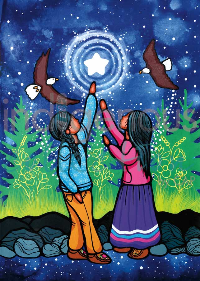 Reach for the Stars by artist Jackie Traverse