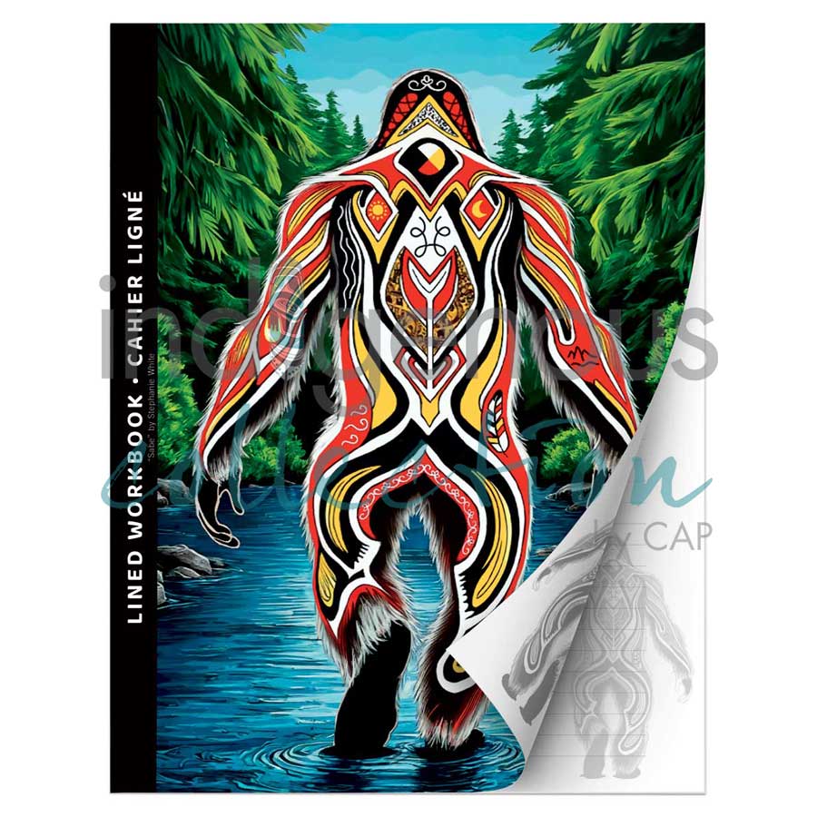 Sabe Workbook by artist Stephanie White. Indigenous Collection.