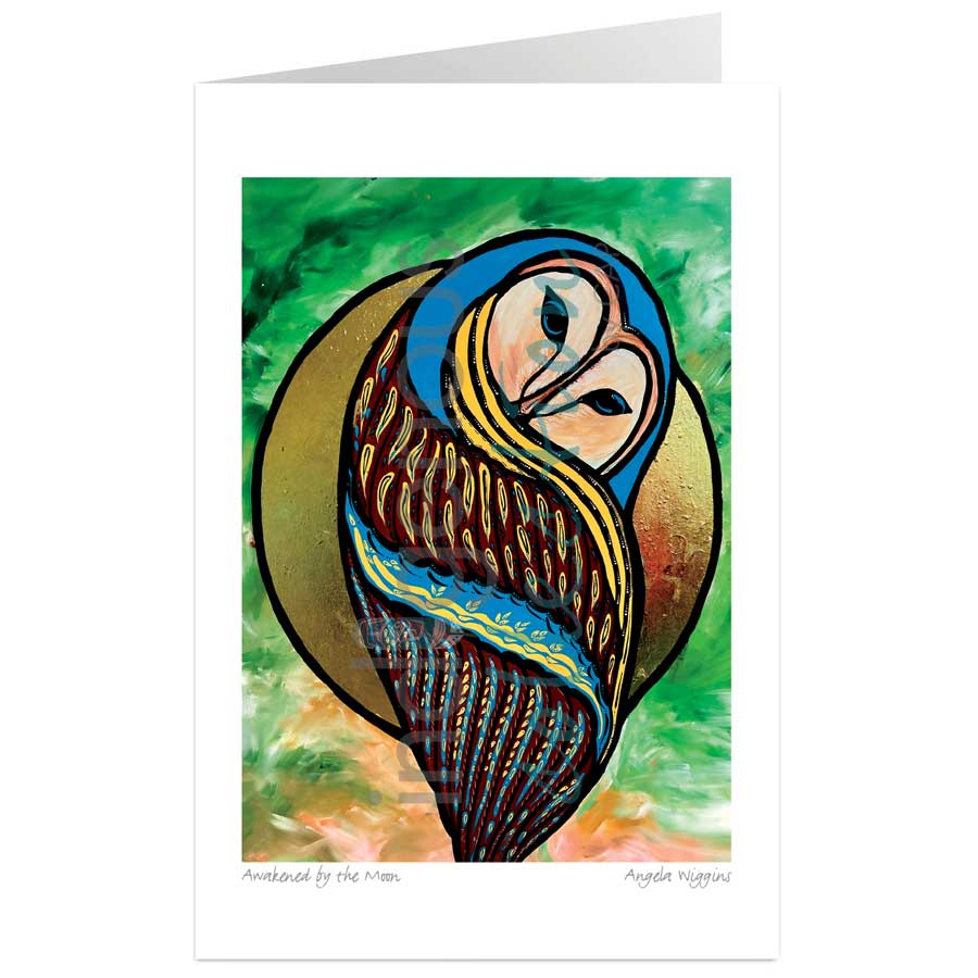 Awakened by the Moon by artist Angela Wiggins