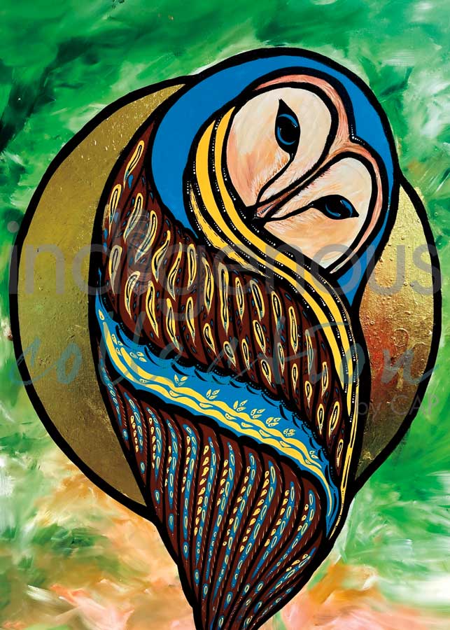 Awakened by the Moon by artist Angela Wiggins
