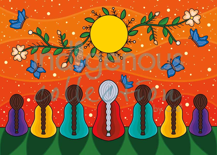 The 7 Generations by artist Marissa Indoe