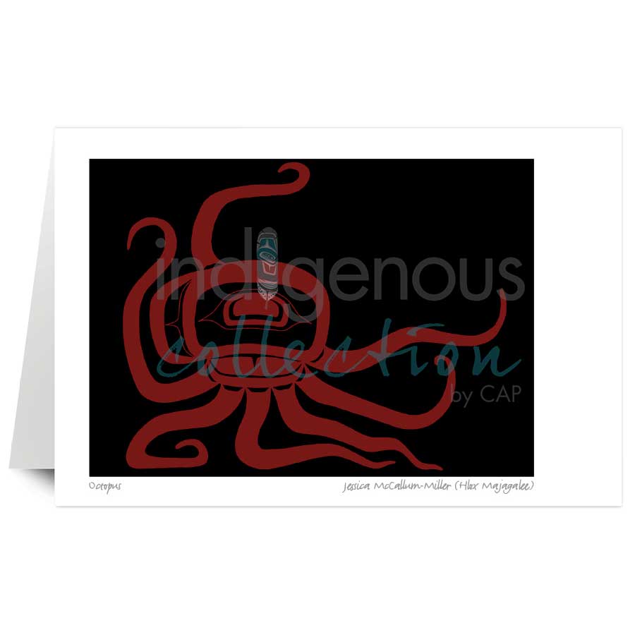 Octopus by artist Jessica McCallum-Miller (Hlox Majagalee)
