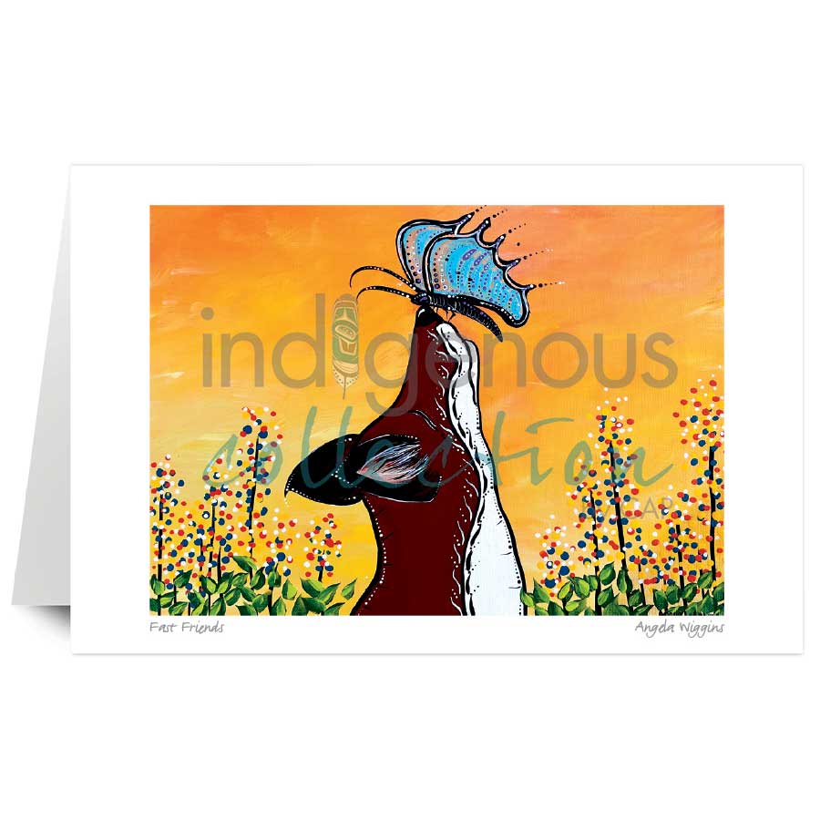 Fast Friends by artist Angela Wiggins