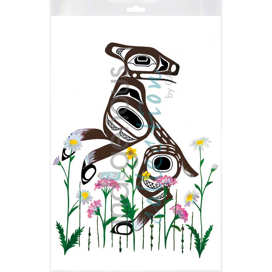 K'alaaWaa'a (Deer) by artist Carmen Redunante - Nisga'a. Indigenous Collection