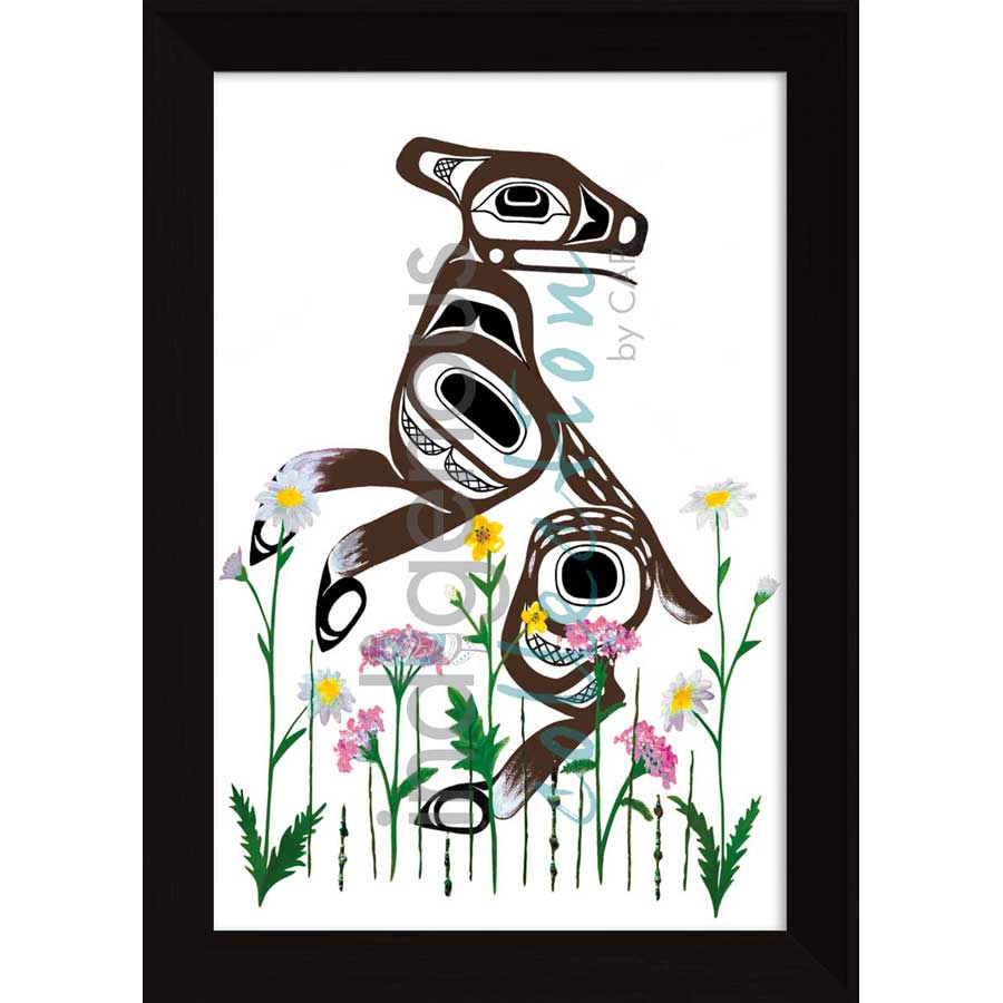 K'alaaWaa'a (Deer) by artist Carmen Redunante - Nisga'a. Indigenous Collection