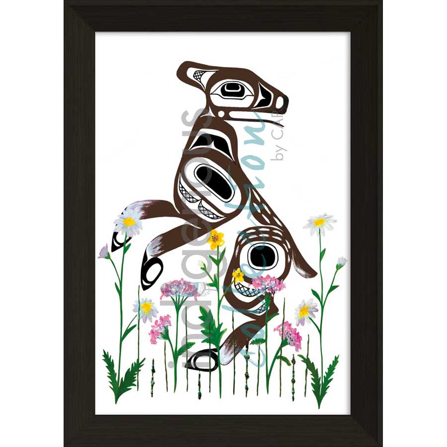 K'alaaWaa'a (Deer) by artist Carmen Redunante - Nisga'a. Indigenous Collection