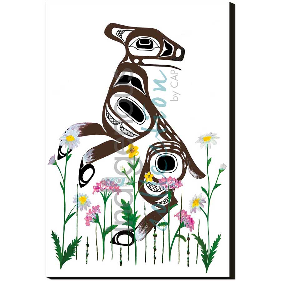 K'alaaWaa'a (Deer) by artist Carmen Redunante - Nisga'a. Indigenous Collection