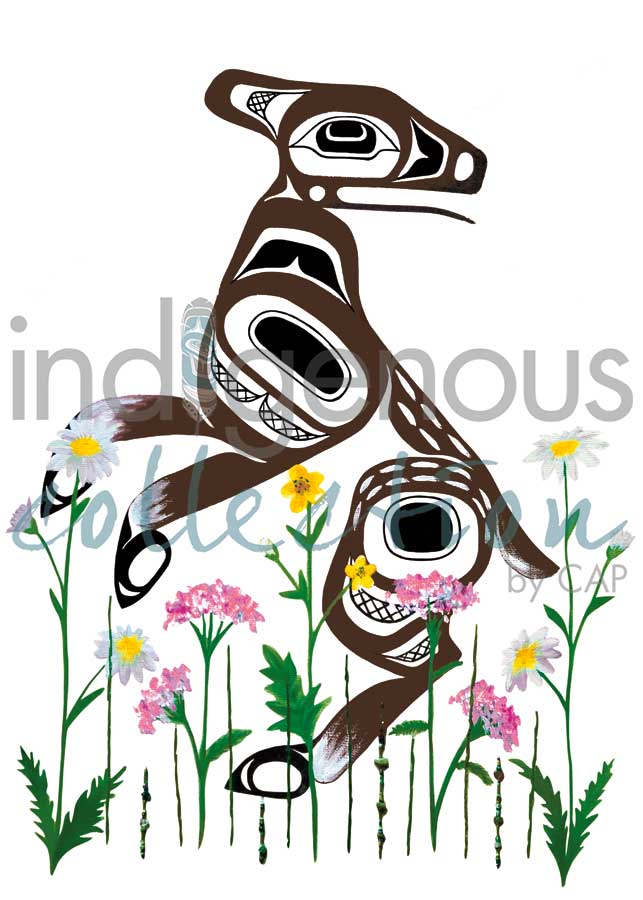 K'alaaWaa'a (Deer) by artist Carmen Redunante