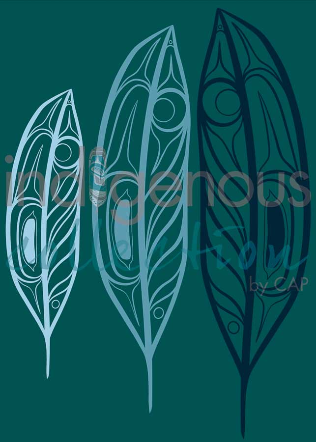 Sacred Connections by artist Jessica McCallum-Miller (Hlox Majagalee)