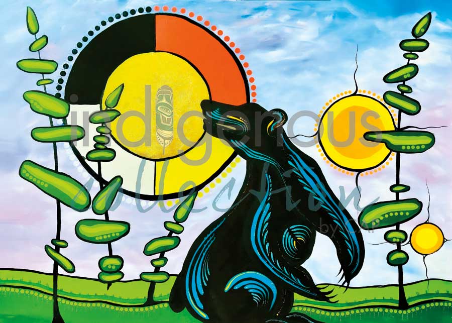 Into the Moon by artist Angela Wiggins