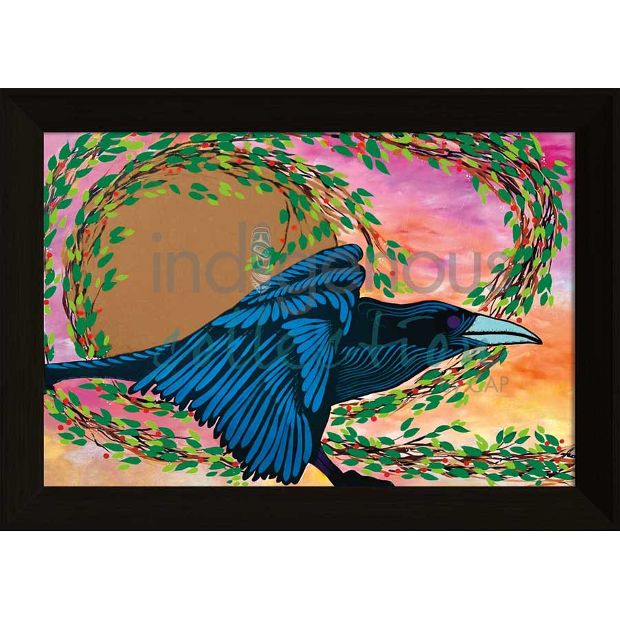 Love Still Surrounds You by artist Angela Wiggins - Anishinaabe. Indigenous Collection