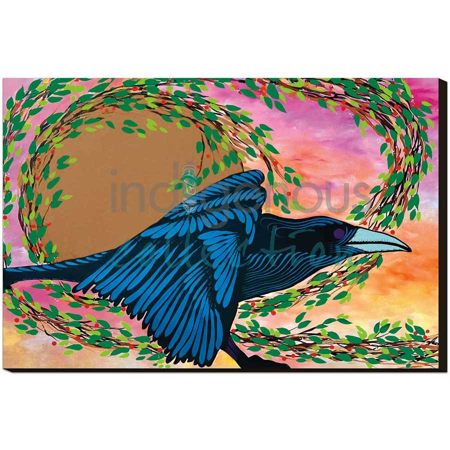 Love Still Surrounds You by artist Angela Wiggins - Anishinaabe. Indigenous Collection