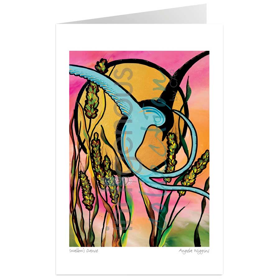 Swallow's Dance by artist Angela Wiggins