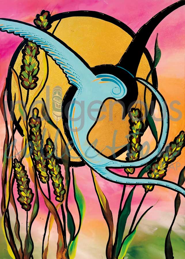 Swallow's Dance by artist Angela Wiggins