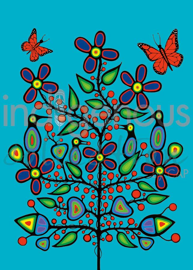Family Roots by artist Jeffrey Red George