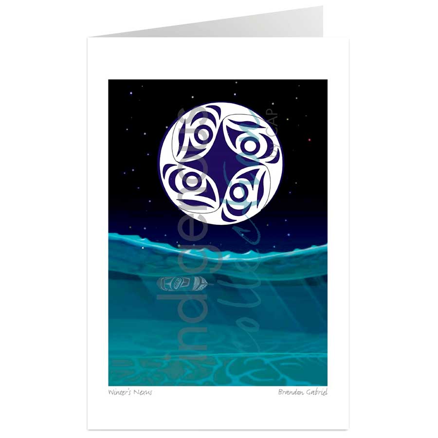 Winter's Nexus by artist Brandon Gabriel