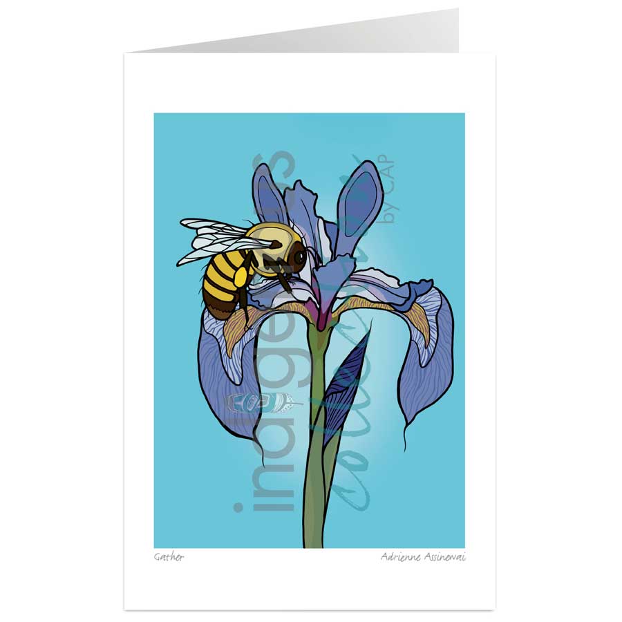 Gather by artist Adrienne Assinewai