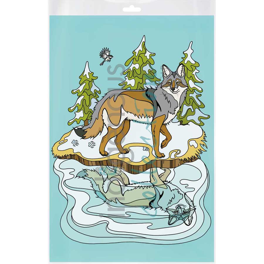 Spring Greeting by artist Adrienne Assinewai - Anishinaabe. Indigenous Collection
