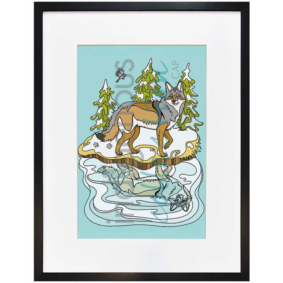 Spring Greeting by artist Adrienne Assinewai - Anishinaabe. Indigenous Collection