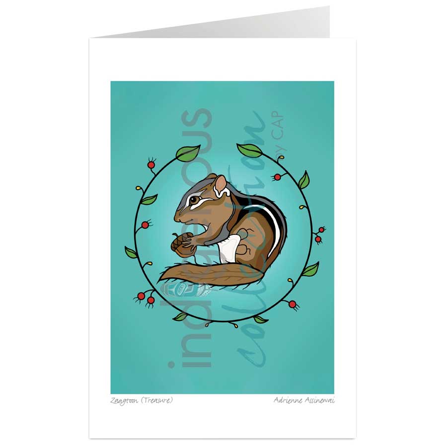 Zaagtoon (Treasure) by artist Adrienne Assinewai