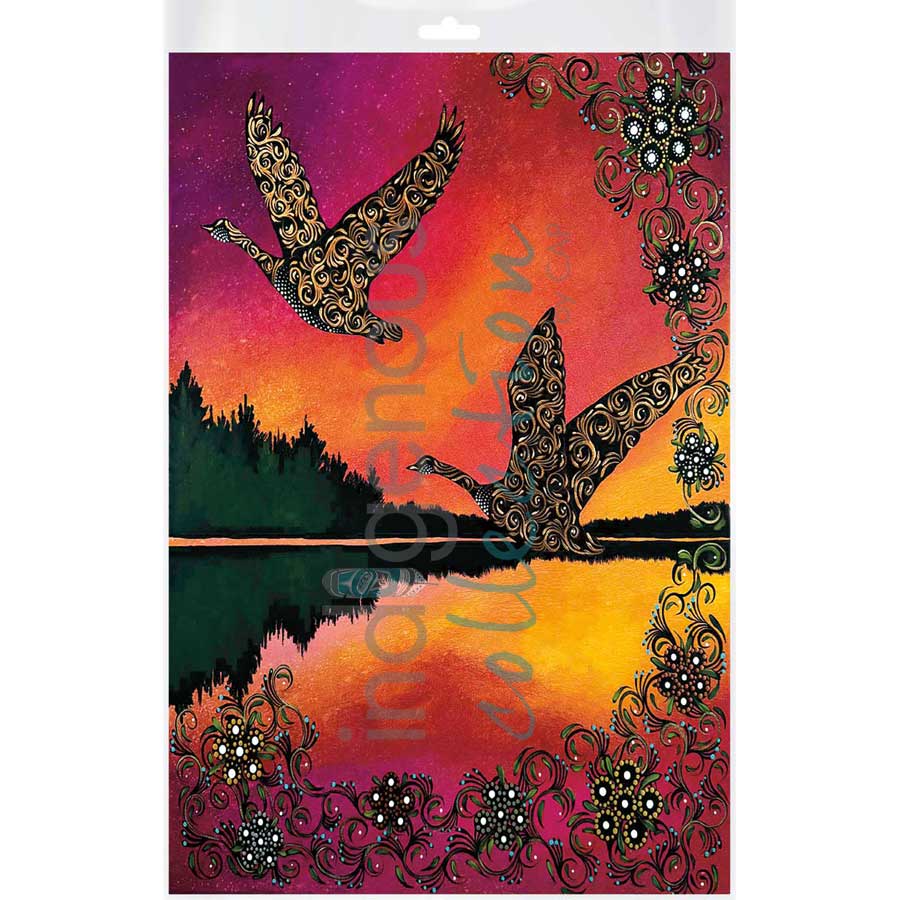 Where the Sun Shines by artist Betty Albert - Cree. Indigenous Collection