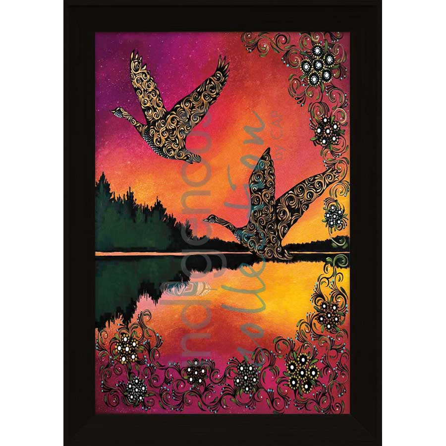 Where the Sun Shines by artist Betty Albert - Cree. Indigenous Collection