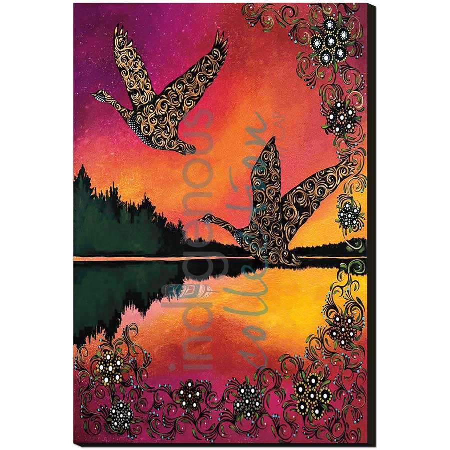 Where the Sun Shines by artist Betty Albert - Cree. Indigenous Collection