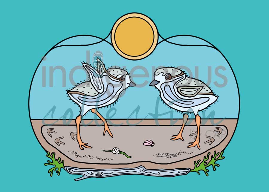Beach Day by artist Adrienne Assinewai