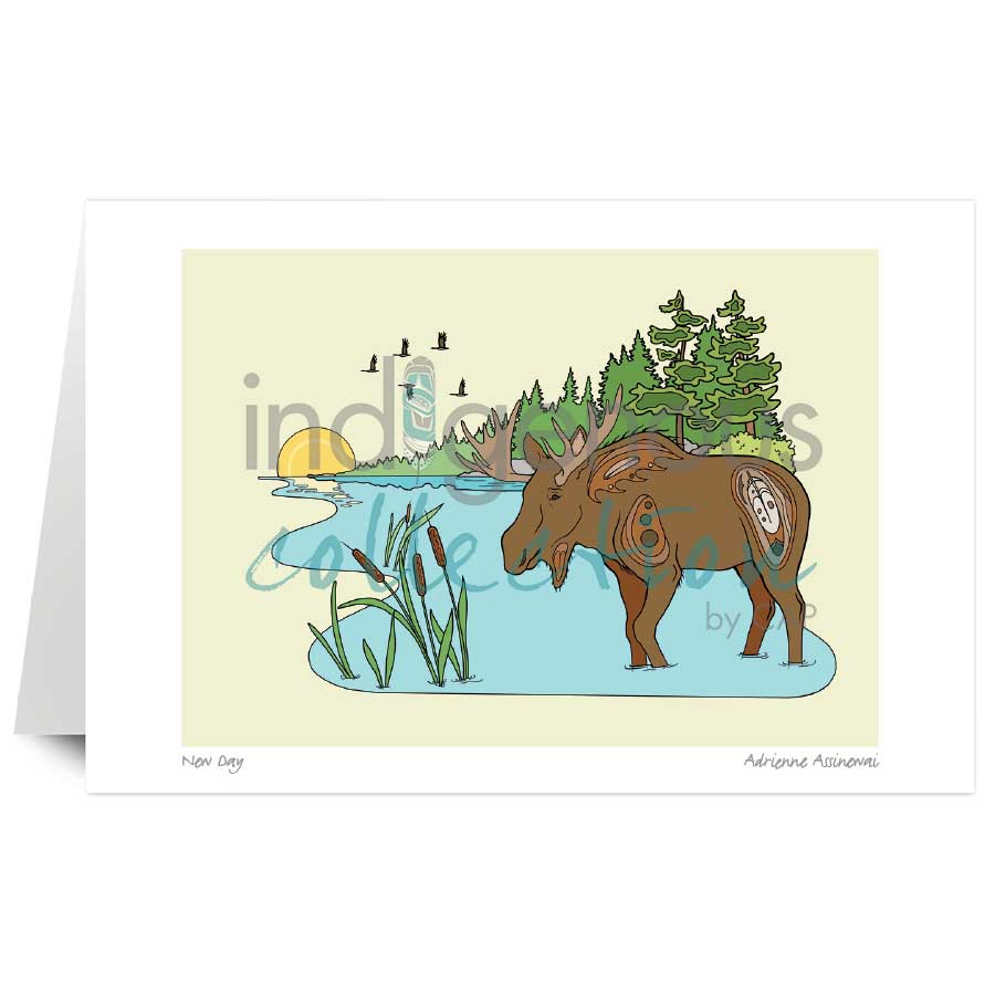 New Day by artist Adrienne Assinewai