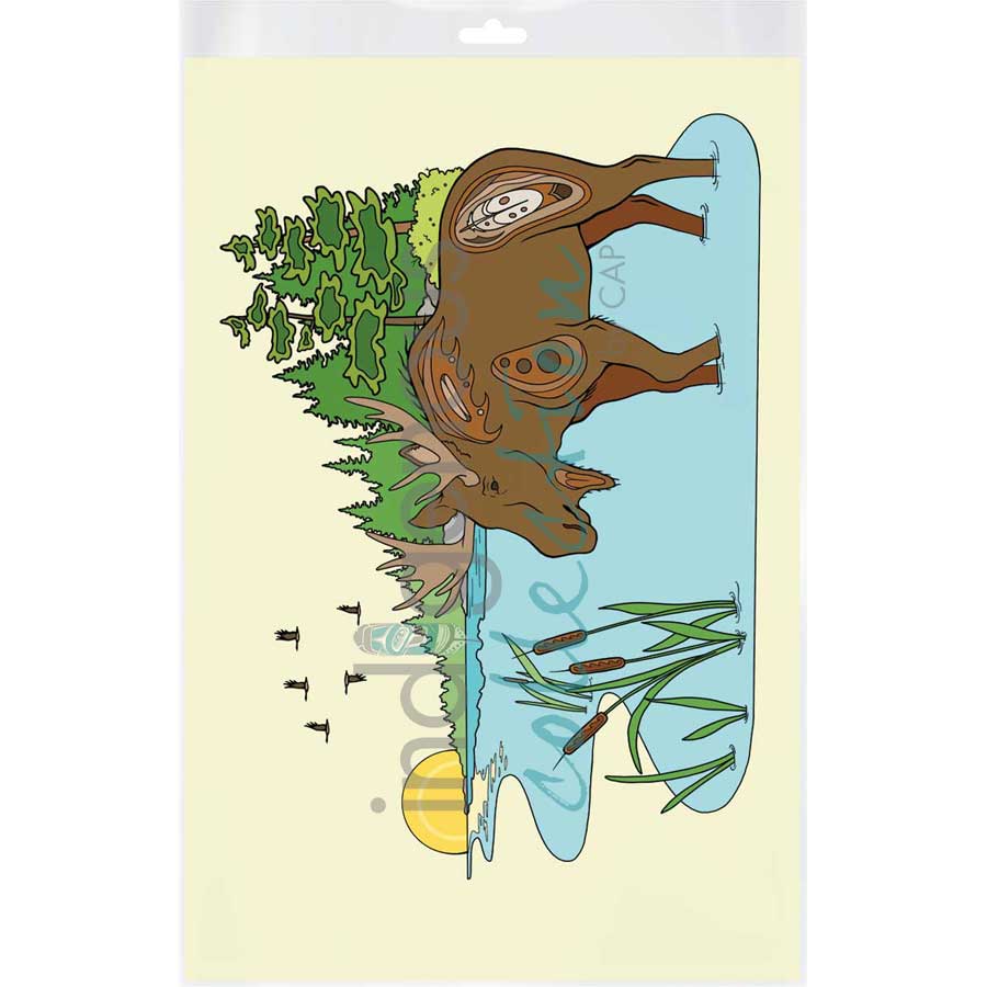New Day by artist Adrienne Assinewai - Anishinaabe. Indigenous Collection