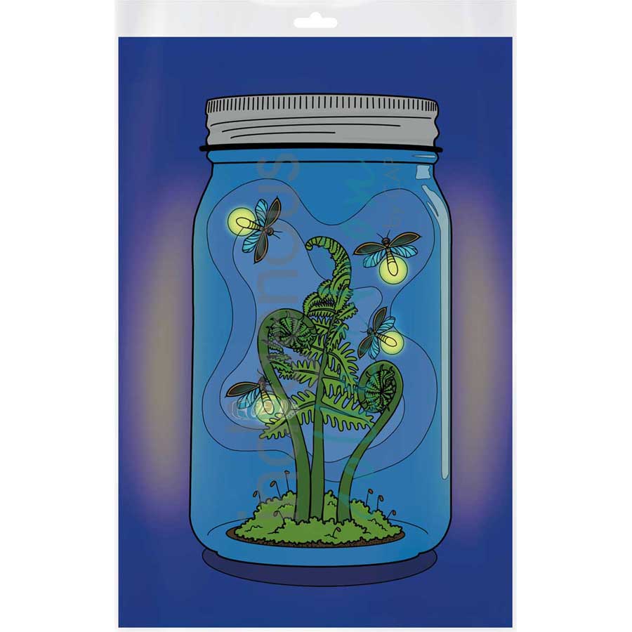 Waaskonechgaans (Night light) by artist Adrienne Assinewai - Anishinaabe. Indigenous Collection