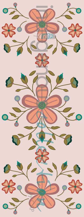 Let It Go Eco Scarf by artist Lisa Berry