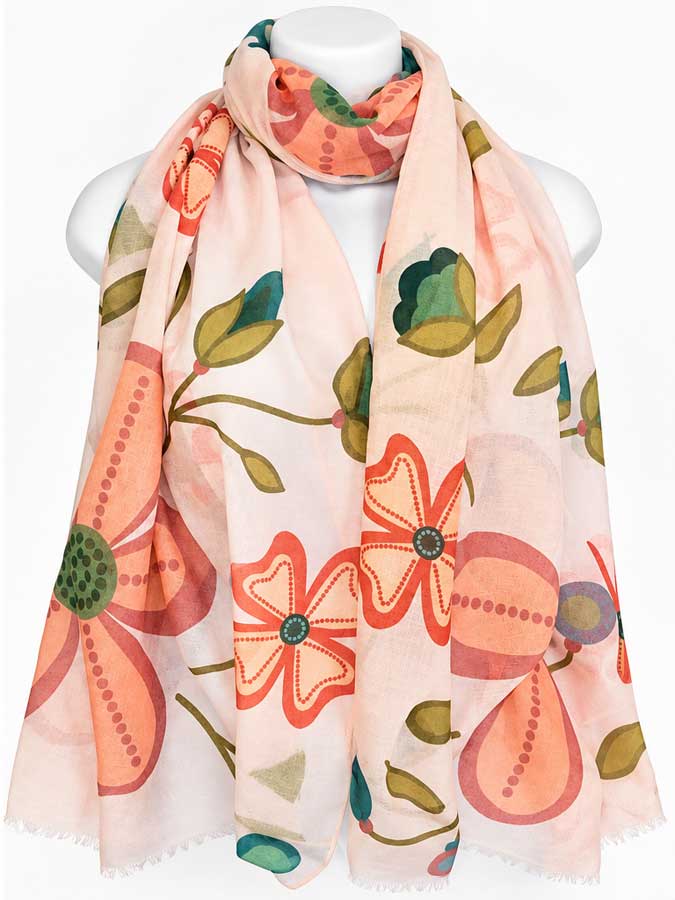 Let It Go Eco Scarf by artist Lisa Berry