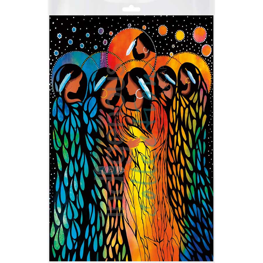 Aunties by artist Betty Albert - Cree. Indigenous Collection