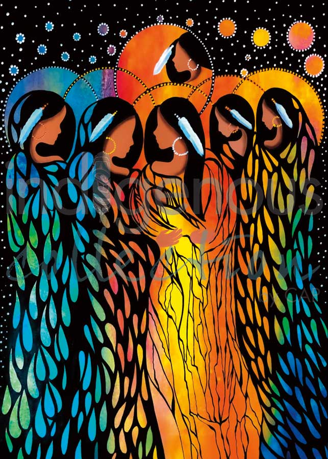 Aunties by artist Betty Albert